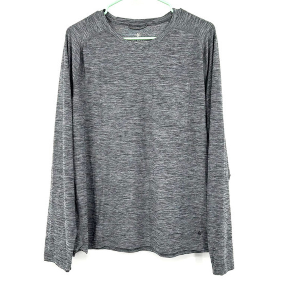 Royal Robbinsβ size Large Active Fit Gray Long Sleeve T-shirt